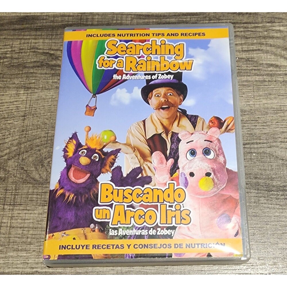 Searching For A Rainbow The Adventures Of Zobey English And Spanish W/ Recipes
